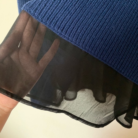 Banana republic sheer panel pullover - Picture 2 of 8